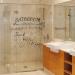 4-Piece Bathroom Wall Decals Sticker Set - Toilet Rules, Soak Relax Enjoy, Love Mom - Vinyl Wall Art Decor in Black - Buy Online on GoSupps.com