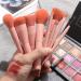 10PCS Tools Cosmetic Foundation & Eyeshadow Brush Set - Wooden Makeup Brushes for Flawless Application - Perfect for Girls - Buy Online on GoSupps.com