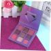 POPETPOP 3pcs 9 Metallic Eyeshadow Metallic Eye Shadow Palettes Makeup Palette Eyeshadow Palette Sequins 1 count (Pack of 1) Purplex3pcs - Buy Online on GoSupps.com
