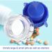 Buy 2 Pieces Pill Crushers - Blue Pill Grinder for Fine Powder | Crush Pills Vitamins Tablets & Medicine - Buy Online on GoSupps.com