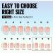 TOMICCA Extra Short Oval Nail Tips 180PCS Soft Gel Nails - Matte Full Coverage 15 Sizes - Nude Press On Tips for Nail Art Extensions - Buy Online on GoSupps.com