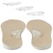Adjustable Supination Insoles Different Heights Arch Support Orthotic Inserts for O/X Type Legs Relief Men and Women's Flat Feet Plantar Fasciitis Heel Pain and Knee Pain (Size : 35)