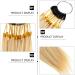 Lurrose 1 Set Hair Color Light Brown Hair Samples Natural Remy Human Hair Human Hair Color Rings Hair Extensions Human Hair Ring Hair Testing Color Chip Stainless Steel Color Test - Buy Online on GoSupps.com