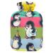 YOUJUNER Hot Water Bottle with Cute Penguins Print Cover Large 2 Liter Hot Water Bag Hot Water Bag Bed Bottle