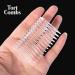 Set of 4 Tort Plain Hair Combs 7cm French Side Combs - White | Strong Hold Hair Clips for Girls & Women - Buy Online on GoSupps.com