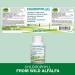 Chlorophyll Capsules - 90 pills - Cold Extracted from Non-GMO Alfalfa - Detox - Alkaline - Natural Body Deodorant Antioxidant - Made in Canada- PACK OF 2 - Buy Online on GoSupps.com