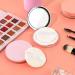 Portable DIY Makeup Case - 2 Pack Loose Powder Box with Mirror & Sieve | Reusable Silver & Pink Makeup Storage - Buy Online on GoSupps.com