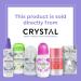 Crystal Magnesium Solid Stick Deodorant for Men & Women, Aluminum-Free & Non-Irritating, Odor-Fighting Sea Salt + Sage, 2.5 oz (Pack of 2) - Buy Online on GoSupps.com