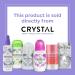 CRYSTAL Unscented Mineral Deodorant Stick - 24-Hour Odor Protection, Non-Staining & Aluminum Chloride Free - 1.5oz (Pack of 2) - Buy Online on GoSupps.com