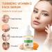 Turmeric Dark Spot Corrector Serum with Vitamin C - 30ml/1oz - Acne & Hyperpigmentation Treatment to Smooth Skin - Buy Online on GoSupps.com
