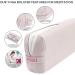 Simian Premium Yoga Bolster Pillow - Skin-Friendly Velvet Cover - Supportive Rectangular Cushion for Restorative & Yin Yoga - Cream Beige - Buy Online on GoSupps.com