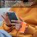 Electric Hand Warmers Fashionable Cool 2 in 1 Bracelet Hand Warmer LCD Display 4 Temp Settings Pocket Hand Warmer for Men Women Double-Sided Fast Heating Rowces Orange1 - Buy Online on GoSupps.com