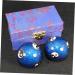 Clispeed Baoding Balls - Chinese Massage Balls for Hand Exercise | MX2PCS Blue - Enhance Fitness & Health - Buy Online on GoSupps.com
