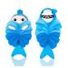 Tworider Loofahs Kids Shower Sponge 2 pcs Bath Shower Sponge Loofahs Kids Toddler Body Loofahs Children's Cute Animal Mesh Bath Shower Sponge Bath Shower Ball Cartoon Bath Spong
