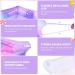 Kids KN95 Masks 30Pcs- Cute Design, 5 Ply, Breathable, 95% Filter Efficiency, Elastic Earloop, Nose Clip - Tie Dye for Boys and Girls - Buy Online on GoSupps.com