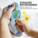 EWShop Reflex Zone Socks - 2 Pairs for Home Foot Reflexology Massage | Relax & Revitalize Your Feet - Buy Online on GoSupps.com