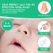 Aolso Nasal Aspirator 2pcs - Safe Nose Cleaner for Newborns & Toddlers - Cleanable & Reusable Silicone Tip - White - Buy Online on GoSupps.com