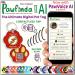 Pawfinda II AI Next Gen AI Digital Personalised Cat Dog Pet Engraved ID Tag with CONTACTLESS NFC and QR Code Technology Now with PawVoice AI. UK Developed Designed and Supported. Flash Paw