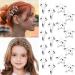 WLLHYF 20 Pieces Metal Snap Star Hair Clips for Girls No Slip Star Hair Barrettes Cute Hollow Out Drop-shaped Star Meteor Hairpin Headpieces Hair Accessories for Kids Women (Silver) - Buy Online on GoSupps.com
