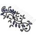 Luxshiny Rhinestone Bride Hair Comb Vintage Flower Side Hair Clip Bridal Hair Accessories for Women Girls Bridal - Buy Online on GoSupps.com