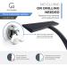 GTEWERK 9 Inch Black Shower Squeegee for Glass Doors and Windows - Small Rubber Squeegee for Cleaning Shower and Window - Glass Cleaner for Shower Doors - Buy Online on GoSupps.com
