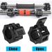 Professional 25mm Dumbbell & Barbell Accessories - Fast Locking Collars Plastic Clamping 2-Piece Set - Buy Online on GoSupps.com
