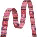 Mihqy Adjustable Dog Collar - Soft & Comfortable Bohemian Design for Small Medium & Large Dogs (Orange Geometry XS: 20-30 cm) - Buy Online on GoSupps.com