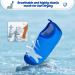 Kids Beach Swim Shoes - Non-Slip Quick Dry Aqua Socks for Boys and Girls | Little Seal Blue - Size 10.5/11 UK Child - Buy Online on GoSupps.com