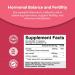 Womens Fertility & Hormone Balance Support - Myo-Inositol, D-Chiro Inositol & Choline Supplement - Buy Online on GoSupps.com