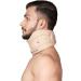 Adjustable Soft Cervical Neck Support Brace for Neck Pain Relief - Large Beige - Buy Online on GoSupps.com