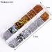 48 Color Nail Seedlettes Glitter & Rhinestone Art - DIY 3D Nail Stickers for Face & Body Decoration (4 Boxes) - Buy Online on GoSupps.com