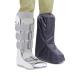 ARUNNERS Walking Boot Cover for Medical Brace Orthopedic and Fracture Cast with Integrative Slip-Resistant Rubber Sole (Black, Tall, Large) Tall Large