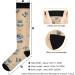 Haskirky High Elasticity Compression Socks - 2 Pair, Cartoon Raccoons Design for Leisure and Travel, Relieve Fatigue, Daily Wear and Running | Adult Universal Size - Buy Online on GoSupps.com
