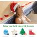 Christmas Bath Bombs for Kids - 4-Pack Gift Set with Santa, Snowflake, Sock, and Star Designs - Perfect Stocking Stuffer for Boys and Girls - Buy Online on GoSupps.com