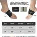 Komprexx Arch Support Bands - Copper Compression Sleeve for Plantar Fasciitis Relief - 1 Pair for Women & Men, Feet Pain, Heel Spurs, Flat Arches - Buy Online on GoSupps.com