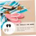 FOMIYES 12 Pairs Forefoot Pad Stickers - Heated Hair Rollers & Non-Slip Gel Insoles for Girls & Women s Dressy Heeled Sandals - Buy Online on GoSupps.com