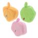 FOMIYES 3pcs Children Bath Ball Mesh Shower Ball Deep Exfoliating Mitt Exfoliating Body Scrubber Body Exfoliating Loofah Exfoliating Scrub Glove Bath Mittens Scrub Mitten Polyester Fiber
