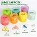 NatureTouch Weekly Pill Organizer - BPA Free 7 Day Medicine Organizer for Pills Vitamins & Supplements | Portable Rainbow Container - Buy Online on GoSupps.com
