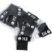 12x Ventilation Mask Key Ring - Red/Black | Flexeo CPR Mask | Mouth-to-Mouth Protection | First Aid Resuscitation | 12 Pieces - Buy Online on GoSupps.com
