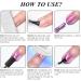 Holographic Gel Polish Glitter Cat Eye Gel Nail Polish Temperature Colour Changing UV Gel Polish Set with Neon Effect Soak Off Magnetic Nail Polish Nail Art Gift for Women - Buy Online on GoSupps.com