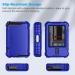 Medmax Slim X2/T: Slim Insulin Pump Case - Shockproof Silicone Cover for Diabetics - Navy Blue - International Shipping Available - Buy Online on GoSupps.com