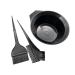 3-piece hair dye set with brush and bowl for personal and professional use