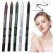 Waterproof Eyeliner 5PCS Eyeliner Pencil 5 Colors Waterproof Neon Eyeliner Waterproof Eyeliner Long-Lasting Gel Eye Liner Portable Eye Makeup for Girl Women