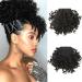 Bangs Hair Clip Synthetic Hair Bangs Afro Kinky Curly Bang For Black Woman Curly Fake Fringe Clips In Bangs Wig Hair Natural Soft Synthetic Fiber Hair accessories Fake Bangs for Women and Girls (Co - Buy Online on GoSupps.com