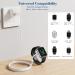 3.3FT Apple Watch Charger - Magnetic Charging Cable with USB Wall Plug for Apple Watch Series 8/7/SE/6/5/4/3/2/1 - White - Buy Online on GoSupps.com