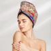 Cute Lamas Microfiber Hair Towel Wrap - Super Absorbent Coral Velvet Quick Dry for Long Curly & Thick Hair - Ideal for Women - Buy Online on GoSupps.com