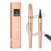 Landrain 3D Eyebrow Pencil Waterproof Long Lasting Liquid Eyebrow Pencil Smudge Proof - Black