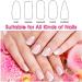 GROCKSTR 5X Glass Nail Shiner - Nano Glass Nail Files Crystal Nail Buffer Shine Polisher for Natural Fingernails Toenails - Buy Online on GoSupps.com