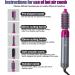 TAHSHINE 5-in-1 Hair Styler Blow Dryer Brush | Negative Ionic Electric Styling Tool with Detachable Brush Heads for Straightening & Curling - Buy Online on GoSupps.com