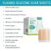 Silicone Scar Sheets 1.6x60 inches - Professional Scar Removal for C-Section, Surgery, Burn, Keloid & Acne - Buy Online on GoSupps.com